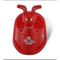 Red Color Baby Potty Seat Rabbit Shape. 