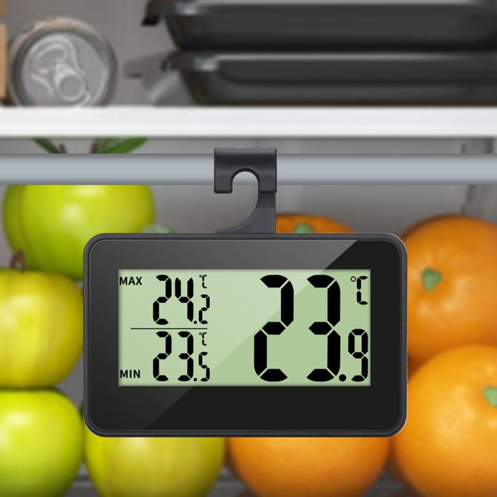 OYPFXMI%20Electronic%20Digital%20Refrigerator%20Thermometer%20LCD%20Screen%20Fridge%20Freezer%20Temperature%20with%20-20%20Celsius%20to%2060%20Celsius%20Black%20-%20Image%205