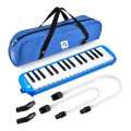 Brother Melodica 32 Keys Piano Style Keyboard With Free Soft Case (Assorted Color). 