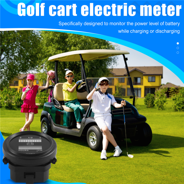 12V/24V/36V/48V/72V%20LED%20Digital%20Battery%20Status%20Charge%20Indicator%20with%20Hour%20Meter%20Gauge%20Black%20-%20Image%206