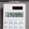 DISICHEN Hot Selling Portable 12 Bit Mute Calculator Pocket Ultra Thin Small Solar Calculator School Office Electronic Calculator Student Supplies. 