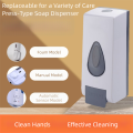 High Quality 350ML Soap Dispenser Portable Convenient Shampoo Dispenser Wall Mounted Liquid Dispenser Home Accessories. 