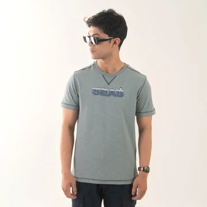 — Images High Quality Grahic bossini | Men T-Shirt — Vacation Casual Wear | Style: 241103001 | Ocean ...