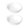 JINMY 200Pcs Air Fryer Parchment Paper Liners Non-Stick Disposable Liners Basket Unperforated Round Parchment Paper(White). 