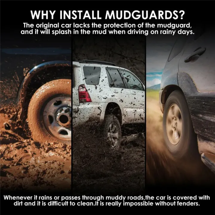 4PCS%20Car%20Mudguard%20Mud%20Flaps%20Splash%20Mud%20Guard%20for%202%203X%202016-2020%20Car%20Accessories%20-%20Image%204
