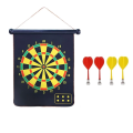 Citadel 2 in 1 Double Sided Portable Magnetic Dart Board. 