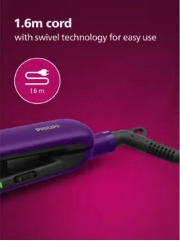 Philips%20%20Hair%20Straightener%20BHS336/00%20,2%20Temperature%20Setting%20,%20%20Kerashine%20Titanium%20Plate%20With%20Ionic%20-%20Image%204