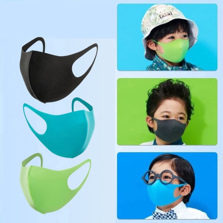 Children Kids Anti-Pollution/Dust Washable Reusable Face Mask - 3pcs/Pack