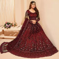 Lehenga Choli For Women All-Season Net Fabric Stitched Embroidered Traditional Style Multiple Colors. 