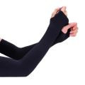Thick Fabric Ice Silk Sports Anti-UV Anti Fatigue Safety Unisex Arm Sleeves. 