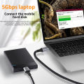 USB 3.0 Type A to Micro B Connector Cable 5Gbps 3A Fast Data Sync Cord USB C to Micro B Adapter External Hard Drive Disk Cable. 