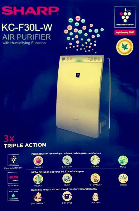 Sharp Air Purifier Plasma Cluster With Humidifier