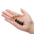 St.kunkka 1-2pcs Korean Fashion Pearl Brooch Anti-exposure Pins Buckles Perdible Tightening Waistband Pins Collar Clips For Apparel Accessories Making. 