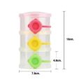 3 Layers Baby Milk Powder Formula Dispenser Feeding Case Box Container Bottle, Milk Powder Divider. 