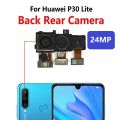 24MP 48MP For Huawei P30 Lite P30Lite Original Front Rear Back Camera Main Facing Camera Module Flex Replacement Parts. 