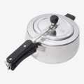 Steel Color Yasuda Aluminum Pressure Cooker 5L. 