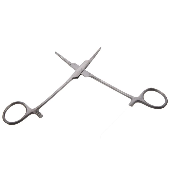 NAMUNY%202X%20New%205%20inch%20Fishing%20Stainless%20Steel%20Straight%20Hemostat%20Forceps%20Locking%20Clamps%20-%20Image%204