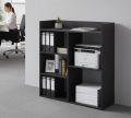 AeromaX Engineered Wood Side Table/Bedside Table/Sofa Side Table/End Table/Corner Table for Living Room Bedroom Office Matte Finish in Black. 