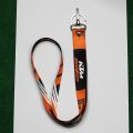 Royal Enfield, Bajaj, KTM Printed Polyester Made Ker Ring Keychain For Bike. 
