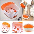 Foot Spa Bath Massager with Leg Roller - Electric Massager for Pain Relief - Detox Heat Massage. 