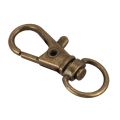 10pcs Metal Clasp Swivel Trigger Clips Snap Hooks Key Ring Bags DIY Craft Copper. 