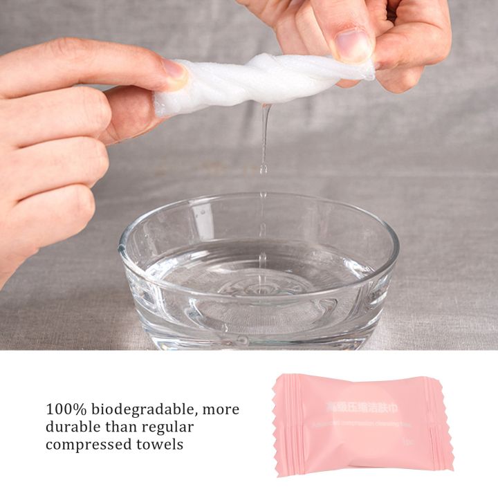 100%20Pcs%20Compressed%20Towels%20Portable%20Disposable%20Compressed%20Cotton%20Coin%20Tissue%20Towel%20for%20Travel,%20Camping,%20Hiking%20-%20Image%203