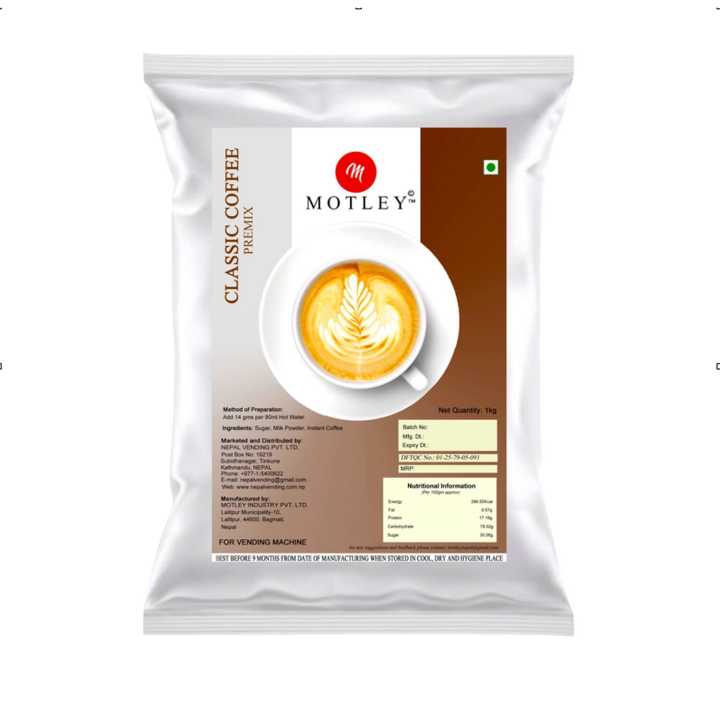 Motley Classic 3 In 1 Coffee Premix - 1KG