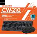 Imperion CW-210 Multimedia Wireless Keyboard & Mouse. 