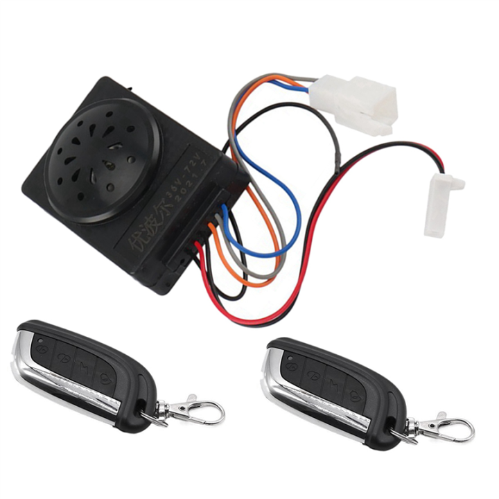 FORIDE%202X%2036V-72V%20Electric%20Scooter%20Alarm%20System%20Dual%20Remote%20Control%20Security%20Moped%20Alarm%20Accessories%20Waterproof%20Bike%20Alarm%20-%20Image%202
