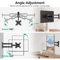 TV Wall Mount Articulating LCD Monitor Full Motion 15 Inch Extension Arm Tilt Swivel for Most 13 to 32 Inch LED TV Easy to Use. 