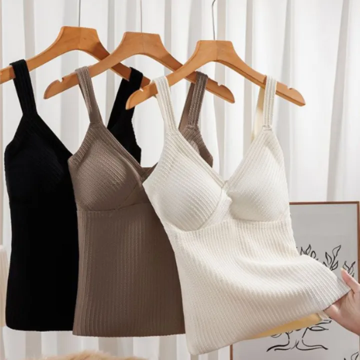 Soft%20V-neck%20Sleeveless%20Warm%20Underwear%20Seamless%20Bottoming%20Shirt%20Warm%20Slimming%20Vest%20Top%20Stripe%20Winter%20Thermal%20Vest%20Autumn%20Winter%20-%20Image%205