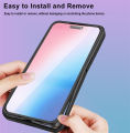For Apple iPhone 15 14 13 12 11 Pro Max X Xs XR 8 7 Plus Phone Case, 360 Full Protective Casing Shockproof Hard Acrylic Cover. 