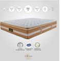 Springfit Club Class Natura 5 Layered Eurotop Model Orthopedic Spine Support Double Pocket Springs Latex Foam Luxury Bed Mattress 8 Inch(LxWxH): 78x72x8inches (198x182x20cm). 