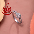 Sazuna Jewellers Emily Halo Diamond Ring For Women - 1 Pcs :14 kt. 