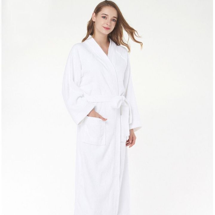 100%25%20Cotton%20Bathrobe%20For%20Male%20and%20Female%20-%20Image%202
