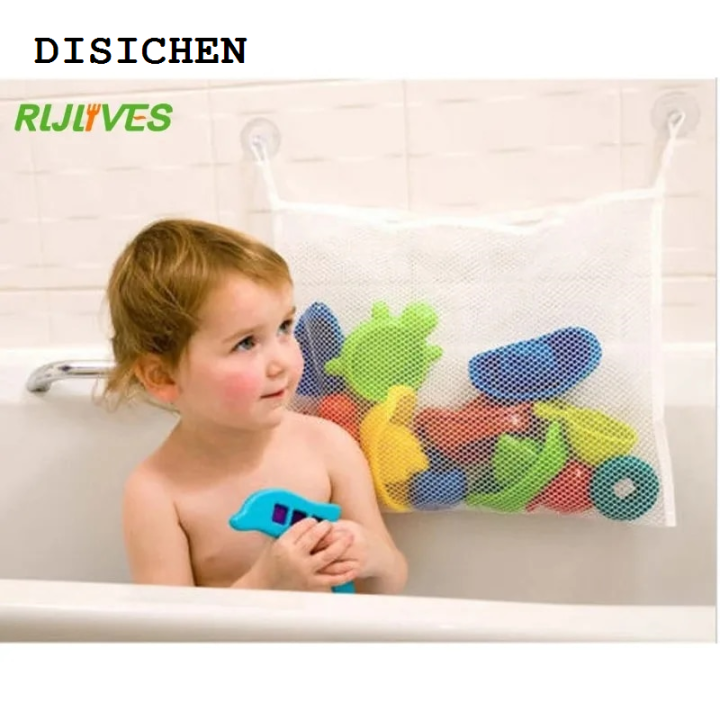 DISICHEN%20New%20style%20RLJLIVES%20Folding%20Baby%20Bathroom%20Hanging%20Mesh%20Bath%20Toy%20Storage%20Bag%20Net%20Suction%20Cup%20Baskets%20Shower%20Toy%20Organiser%20Bags%20-%20Image%202