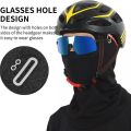Hero Biker Black Balaclava ice-Silk Helmet Liner  For Bike Riders | Goggles Friendly. 