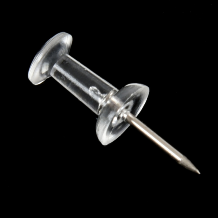 fasdaga%20300%20Pcs%20Push%20Pin%20Thumb%20Clear%20Color%203/8inch%20Drawing%20Cork%20Board%20Office%20Pushpin%20-%20Image%208