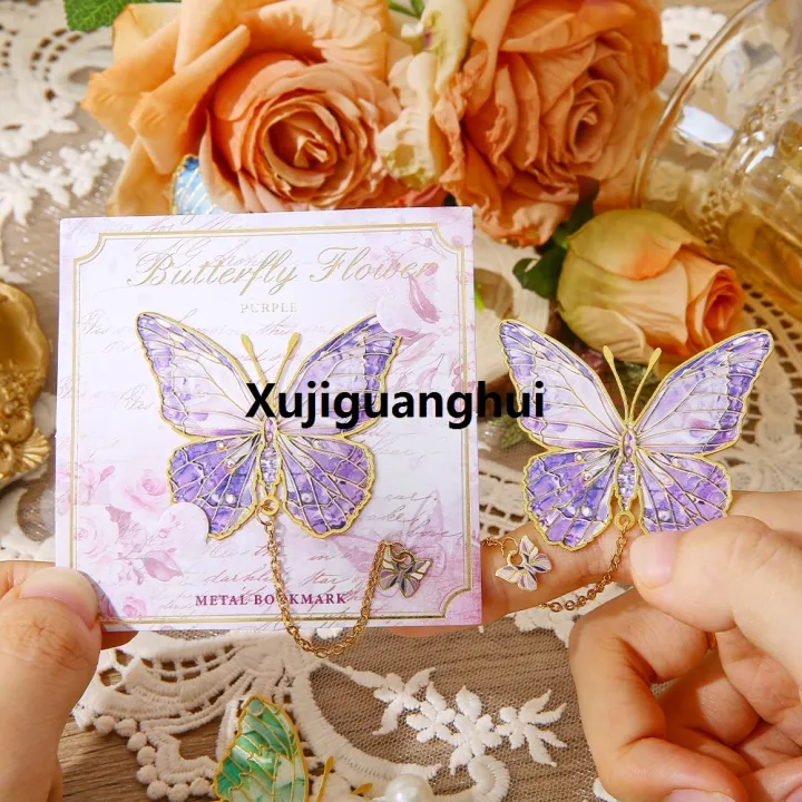 Xujiguanghui%20%E3%80%90Best%20value%20for%20money%E3%80%911%20Pc%20Cute%20Butterfly%20Metal%20Bookmark%20Colorful%20Bronzing%20Bookmark%20With%20Chain%20Gifts%20For%20Book%20Lovers%20Readers%20Writers%20Friends%20Adults%20-%20Image%205