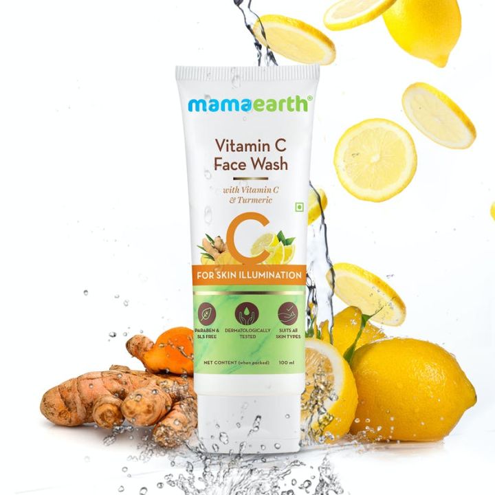 Mamaearth%20Vitamin%20C%20Face%20Wash%20With%20Vitamin%20C%20&%20Turmeric%20for%20Skin%20Illumination%20100%20ml%20-%20Image%209