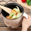 2 In 1 Nonstick Frying Pan, Eletric Momo Maker, Electric Cooking Pot Student Electric Cooker Multi-purpose Household Pot Mini Electric Pot 1-2 People. 