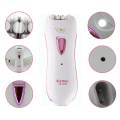 Kemei KM-290R Women Epilator Mini Rechargeable Electric Shaver Hair Remover Travel Essentials. 