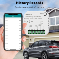 1 PCS Tuya Zigbee Smart Garage Door Controller Universal Garage Door Remote Control White ABS App Voice Timing Control for Home. 
