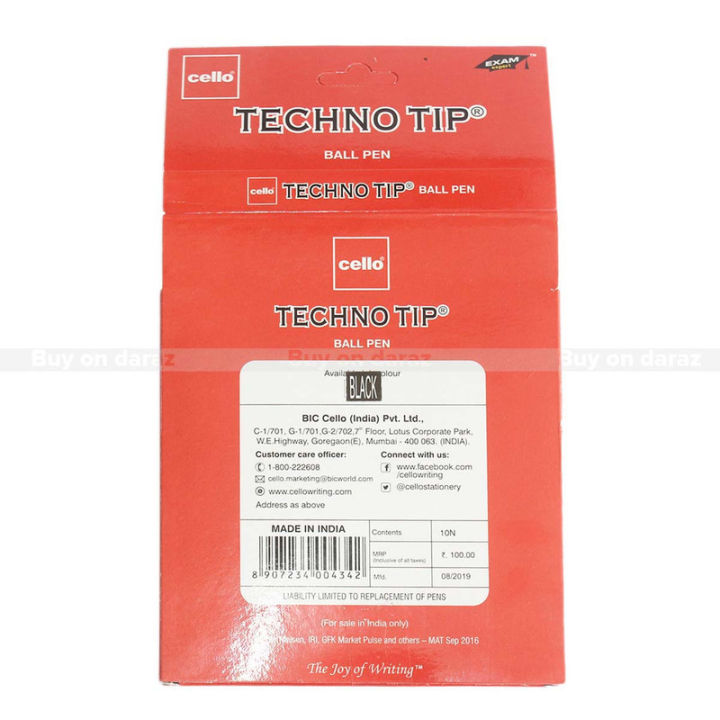 Cello%20Techno%20Tip%20Black%20Color%20Ball%20Pen%20-%20Image%203