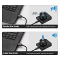 USB Volume Control Knob One Key Mute Volume Controller. 