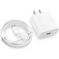 Bizzy iPhone 20W Original Charger with Type-C to Lightning Cable Fast Charging Adapter. 