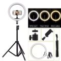 Big Size 26cm Ring Light  With 7 Feet Stand and  Mobile Holder TikTok Light. 