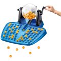 Traditional Bingo Lotto Game Set with 48 Cards & 90 Numbered Balls | Educational & Entertaining for Baby & Adult. 