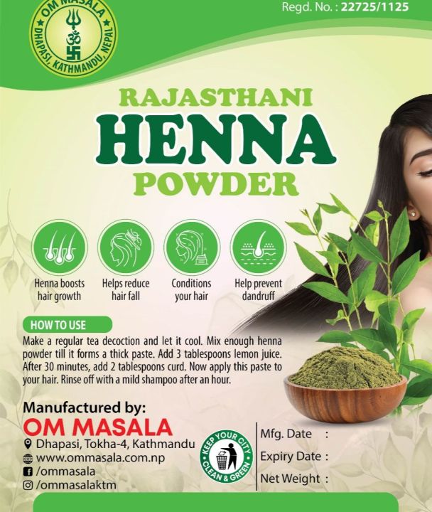 Rajasthani Henna for Hair Care -200 Grams