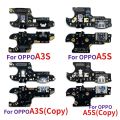 For Oppo A1k A3S A5S Original USB Charger Dock Connector Charging Port Microphone Flex Cable Realme 8i Replacement Parts. 